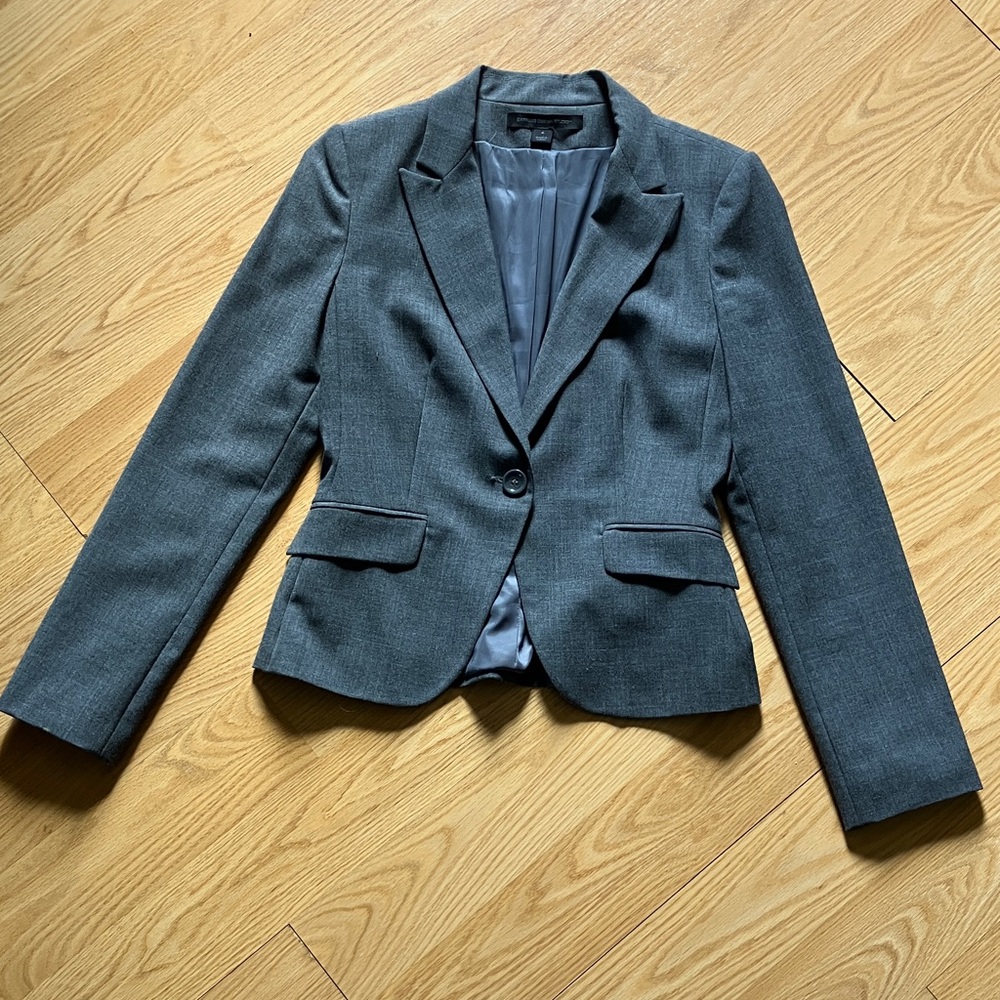 Express Gray Women's Blazer